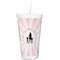 Super Mom Double Wall Tumbler with Straw (Personalized)