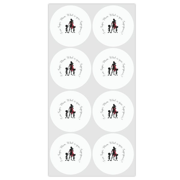 Super Mom Drink Topper - Medium - Set of 12