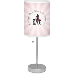Super Mom 7" Drum Lamp with Shade Linen