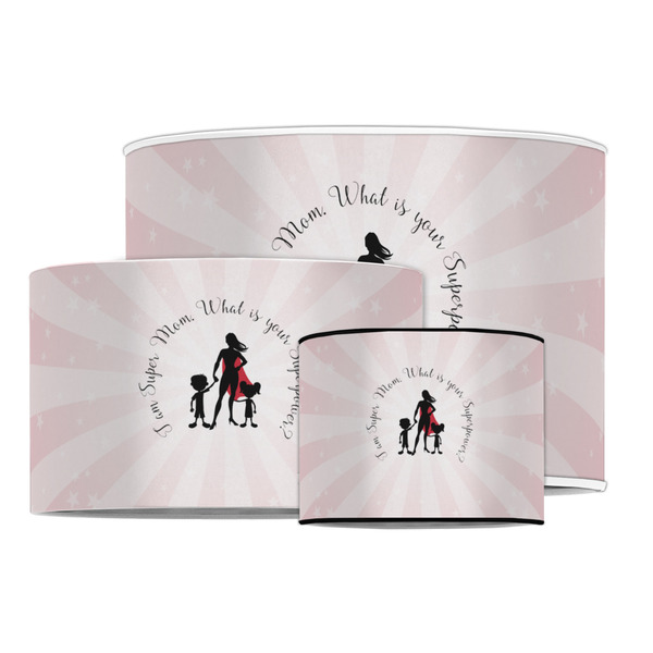 Super Mom Drum Lampshades - MAIN