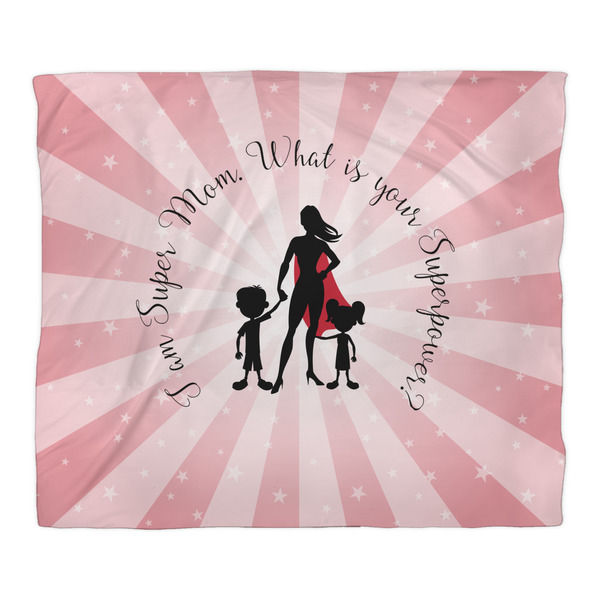 Super Mom Duvet Cover - King - Front