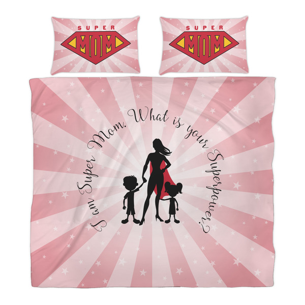 Super Mom Duvet Cover Set - King - Alt Approval