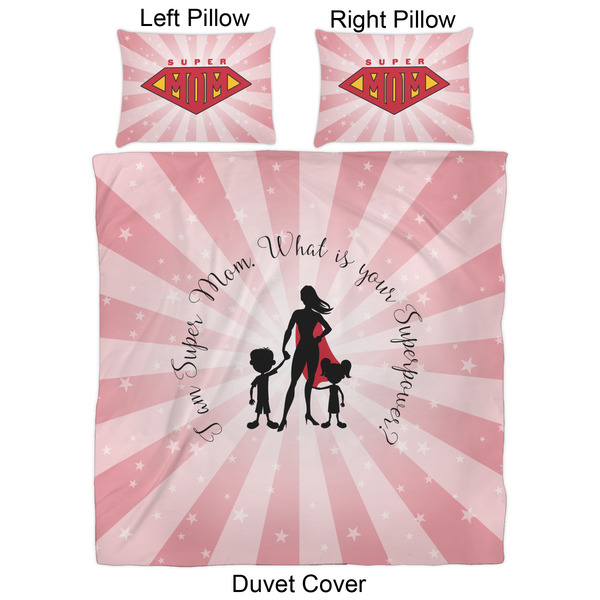 Super Mom Duvet Cover Set - Queen - Approval