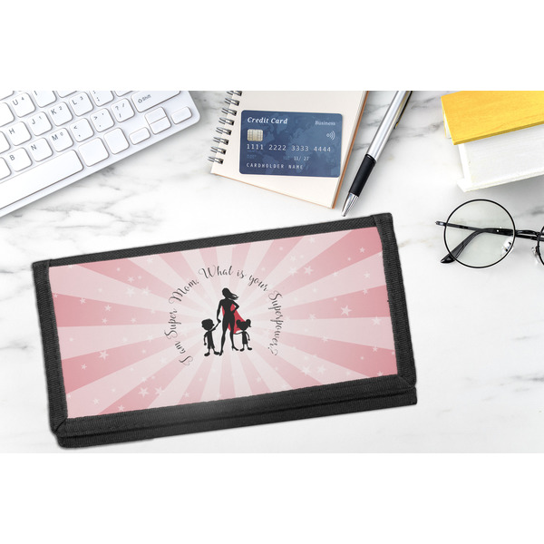 Super Mom DyeTrans Checkbook Cover - LIFESTYLE