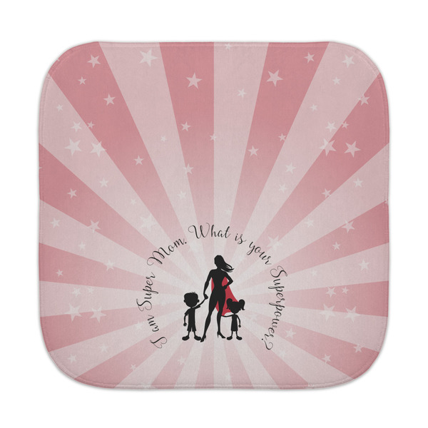 Custom Super Mom Face Towel