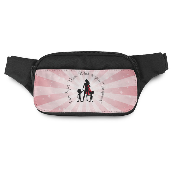 Custom Super Mom Fanny Pack - Modern Style