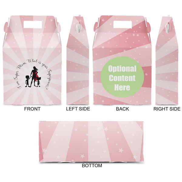 Super Mom Gable Favor Box - Approval