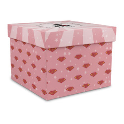 Super Mom Gift Box with Lid - Canvas Wrapped - Large