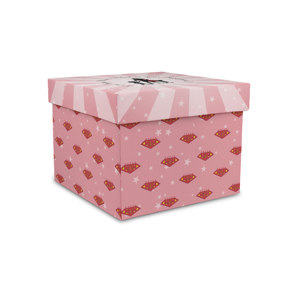 Custom Super Mom Gift Box with Lid - Canvas Wrapped - Small
