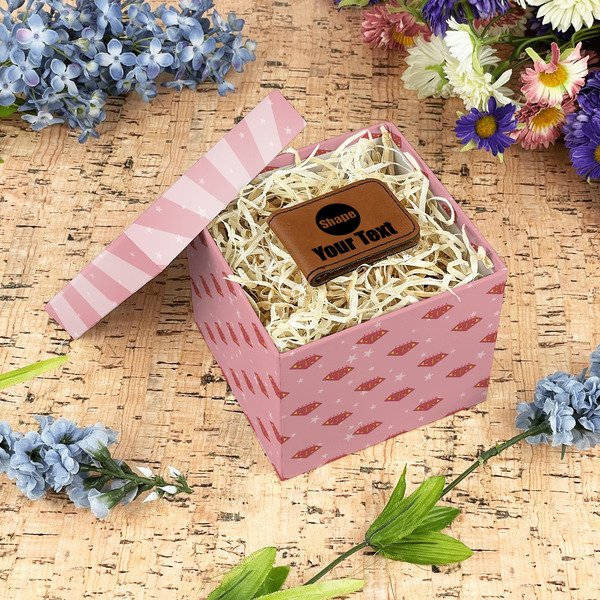 Super Mom Gift Boxes with Lid - Canvas Wrapped - Small - In Context