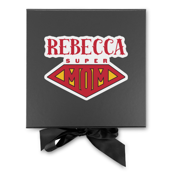 Super Mom Gift Boxes with Magnetic Lid - Black - Approval