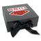 Super Mom Gift Boxes with Magnetic Lid - Black - Front (angle)