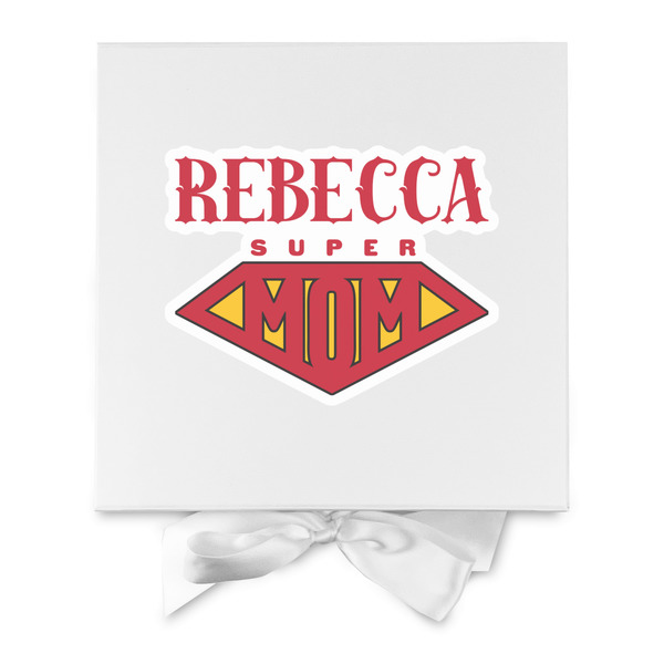 Super Mom Gift Boxes with Magnetic Lid - White - Approval