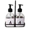 Super Mom Glass Soap & Lotion Bottle Set