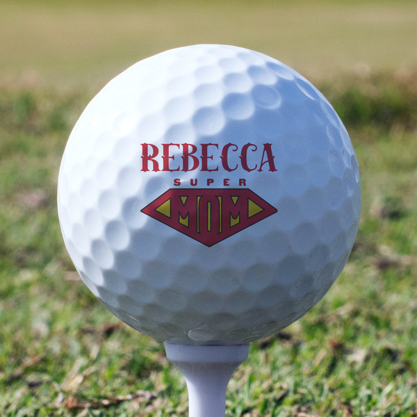 Super Mom Golf Ball - Branded - Tee