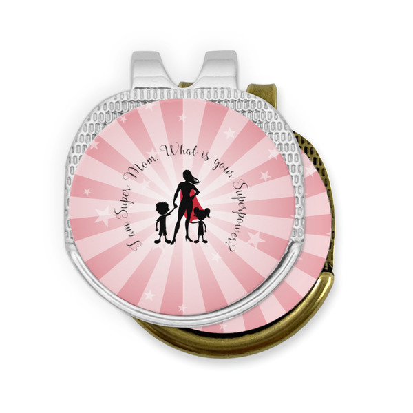 Super Mom Golf Ball Marker Hat Clip - PARENT/MAIN