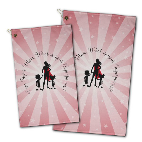 Super Mom Golf Towel - PARENT (small and large)