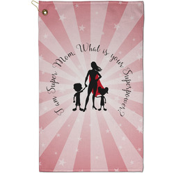 Super Mom Golf Towel - Poly-Cotton Blend - Small