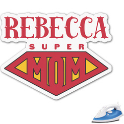 Super Mom Graphic Iron On Transfer - Up to 4.5"x4.5"