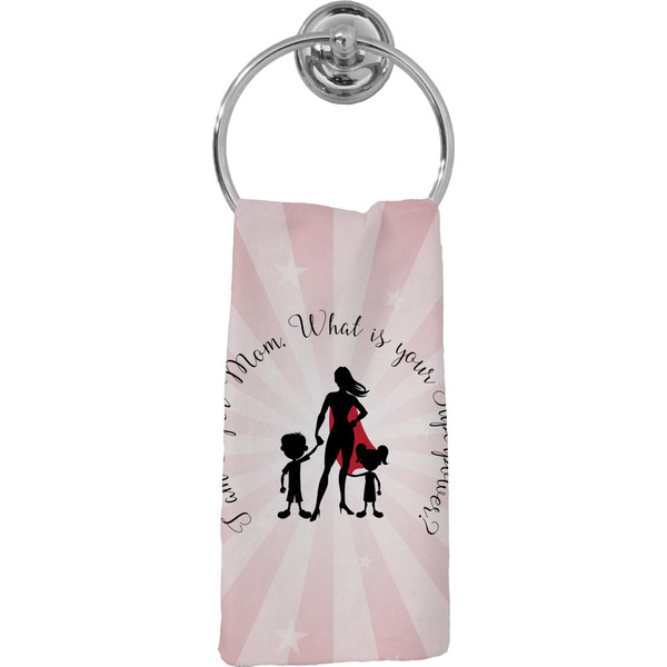 Custom Super Mom Hand Towel - Full Print