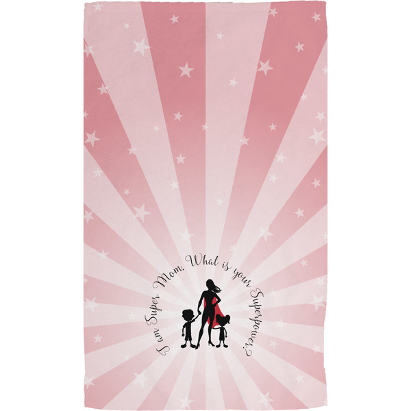 Super Mom Hand Towel (Personalized) Full