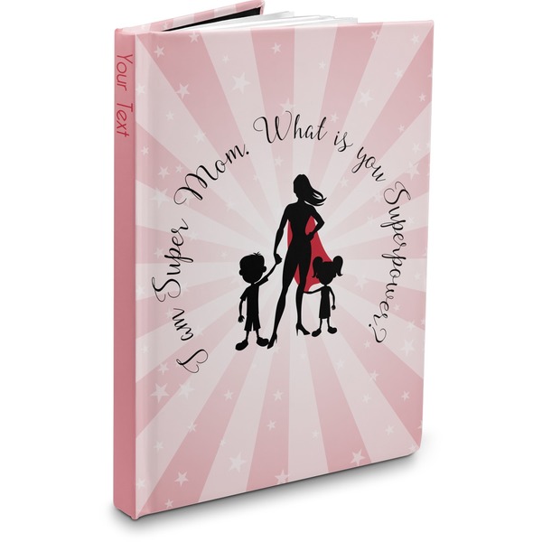 Custom Super Mom Hardbound Journal