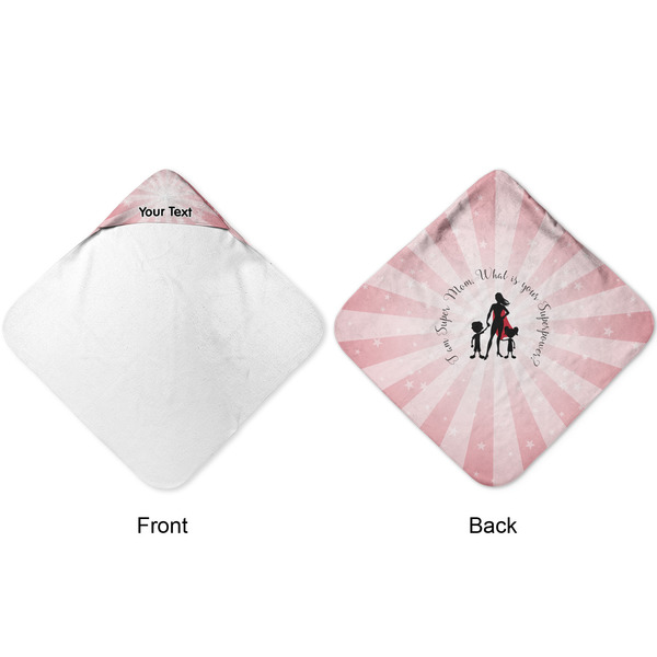 Super Mom Hooded Baby Towel- Approval