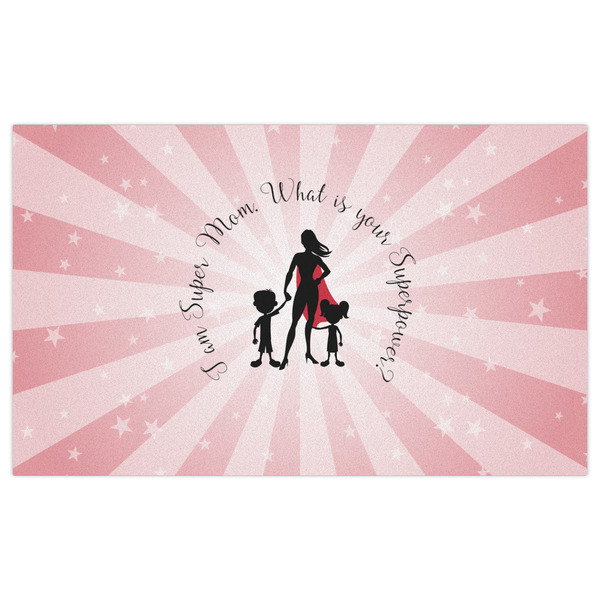 Super Mom Indoor / Outdoor Rug - 3'x5' - Front Flat