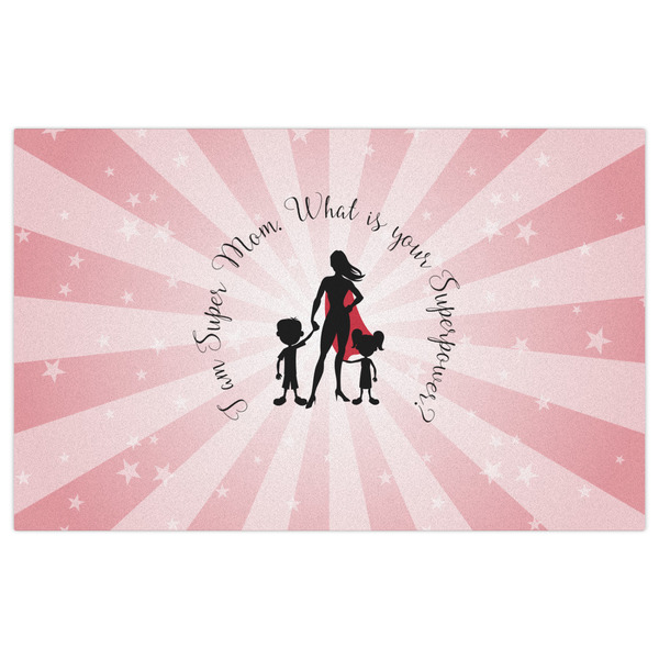 Super Mom Indoor / Outdoor Rug - 5'x8' - Front Flat