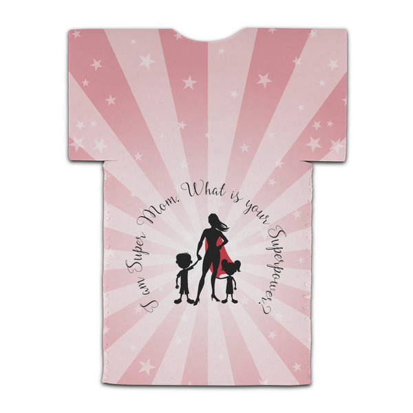 Super Mom Jersey Bottle Cooler - BACK (flat)