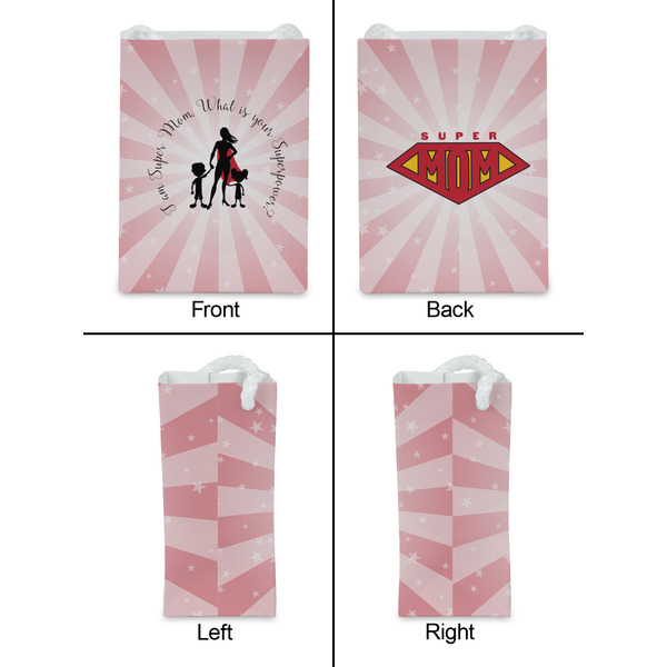 Super Mom Jewelry Gift Bag - Gloss - Approval