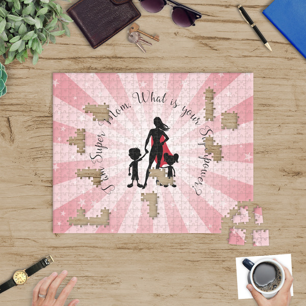 Super Mom Jigsaw Puzzle 500 Piece - In Context