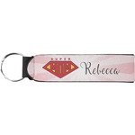 Super Mom Neoprene Keychain Fob