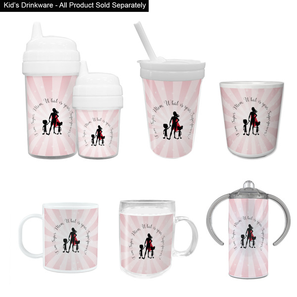 Super Mom Kid's Drinkware - Customized & Personalized