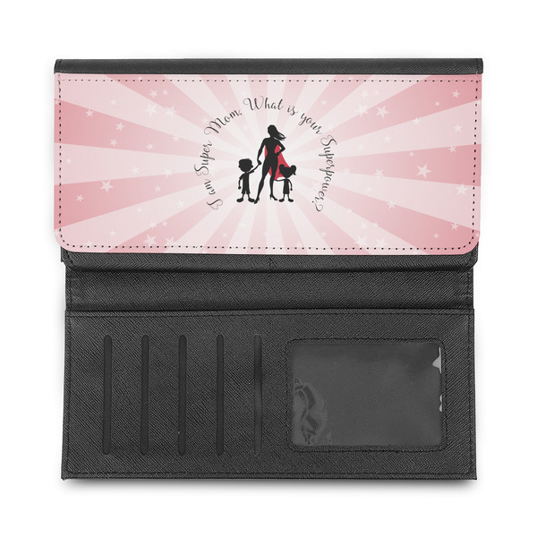 Super Mom Ladies Wallet - Half Way Open