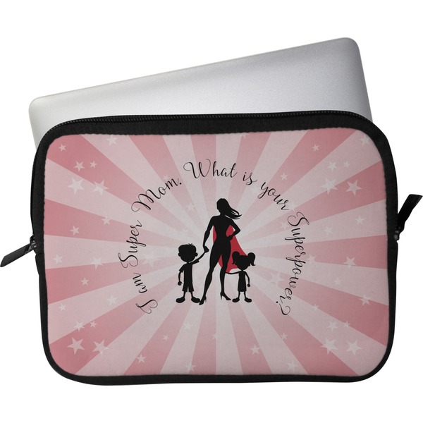 Custom Super Mom Laptop Sleeve / Case