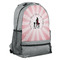 Super Mom Large Backpack - Gray - Angled View