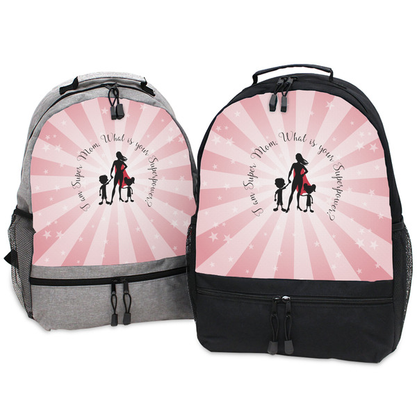 Super Mom Large Backpacks - Both