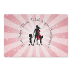 Super Mom Large Rectangle Car Magnet