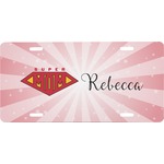 Super Mom Front License Plate