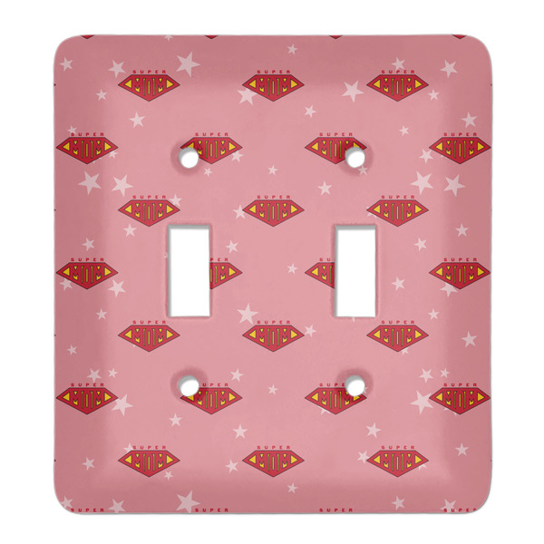 Custom Super Mom Light Switch Cover (2 Toggle Plate)