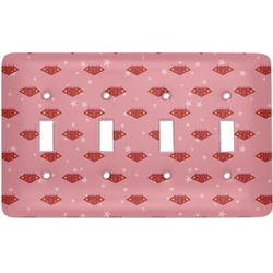 Super Mom Light Switch Cover (4 Toggle Plate)