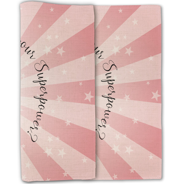 Super Mom Linen Placemat - Folded Half (double sided)