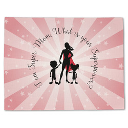 Super Mom Single-Sided Linen Placemat - Single