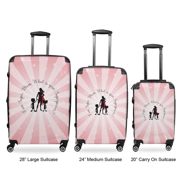 Super Mom Luggage Bags all sizes - With Handle