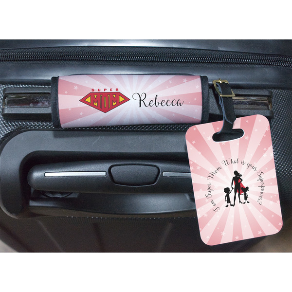 Super Mom Luggage Wrap & Tag