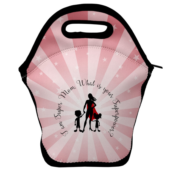 Custom Super Mom Lunch Bag