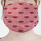 Super Mom Mask - Pleated (new) Front View on Girl