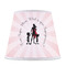 Super Mom Poly Film Empire Lampshade - Front View