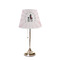 Super Mom Poly Film Empire Lampshade - On Stand